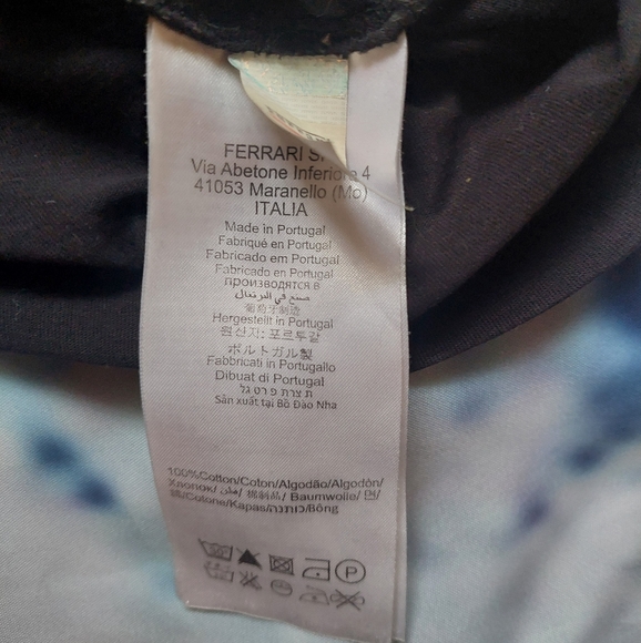 Ferrari Short Sleeve Embossed Logo - Picture 5 of 7